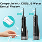 8-shaped port charging cable for dental flosser