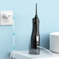 8-shaped port charging cable for dental flosser