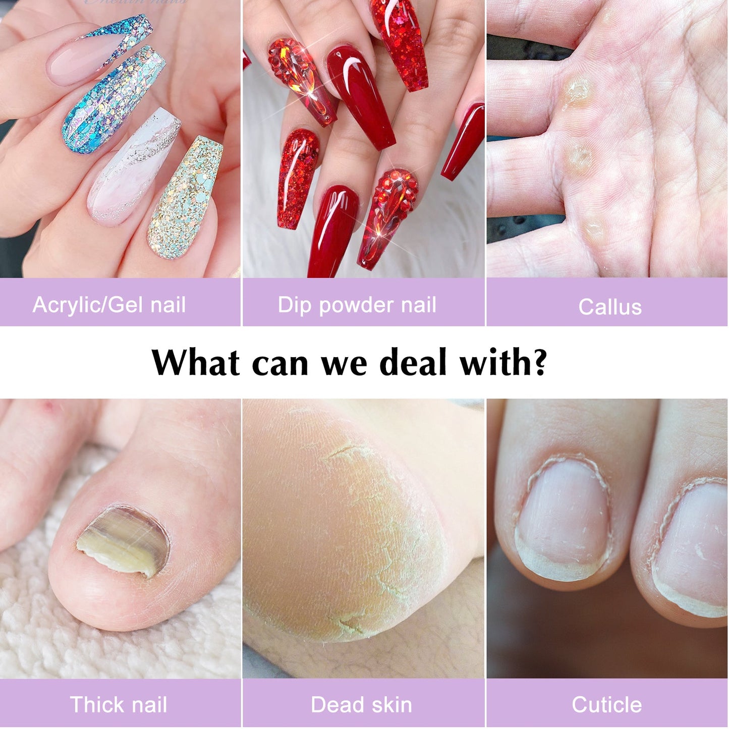 COSLUS  CX40 Electric Manicure Pedicure Kit