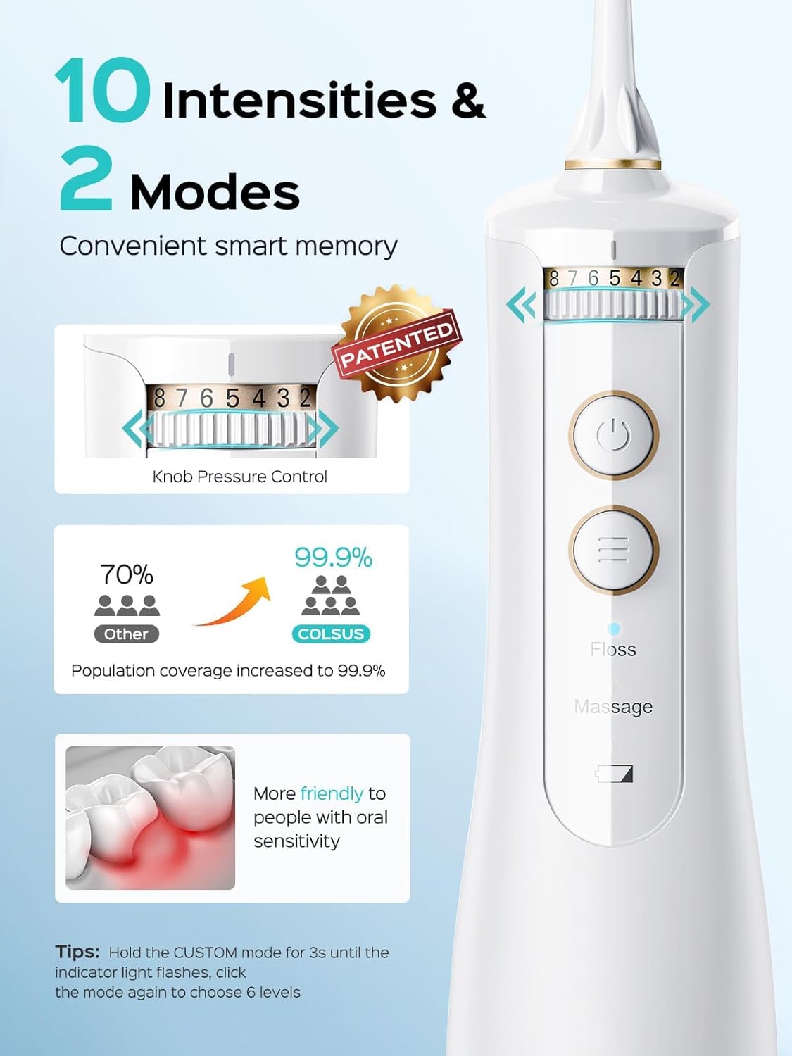 COSLUS EX40 Oral Irrigator