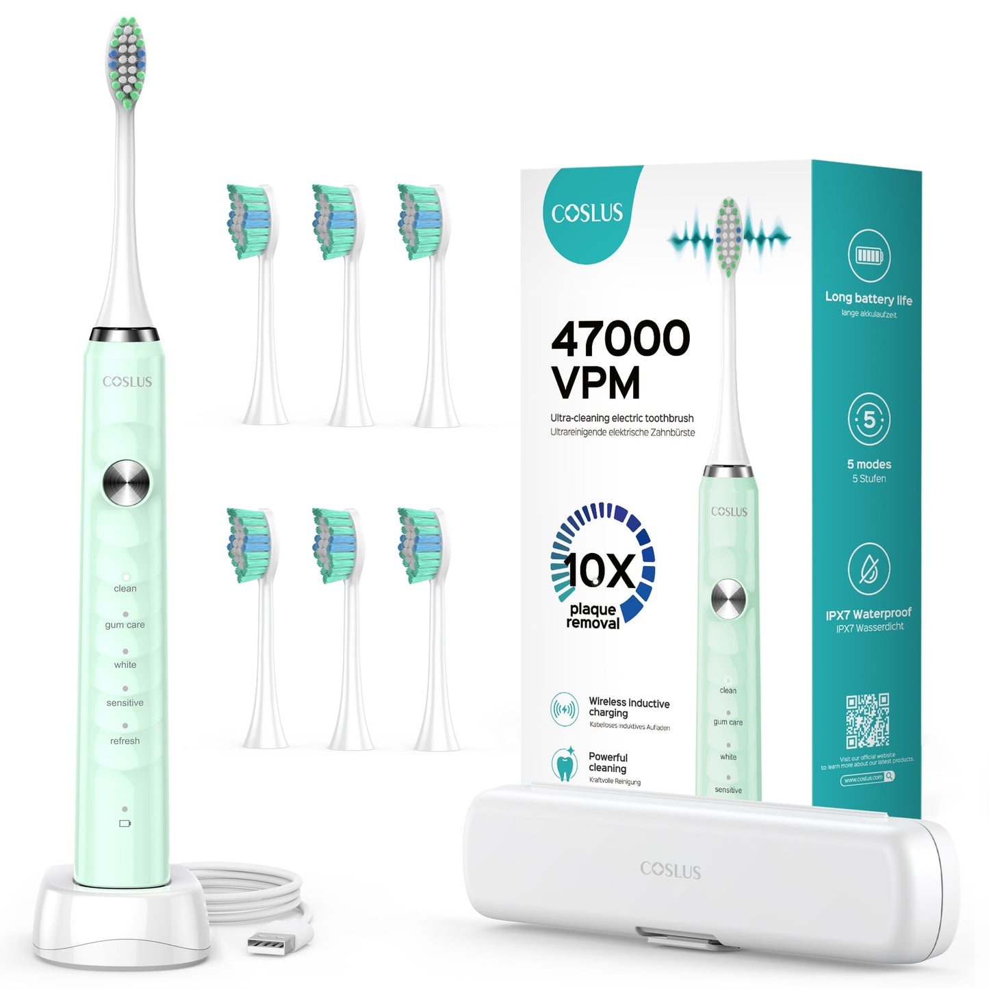 COSLUS C40 Sonic Electric Toothbrush